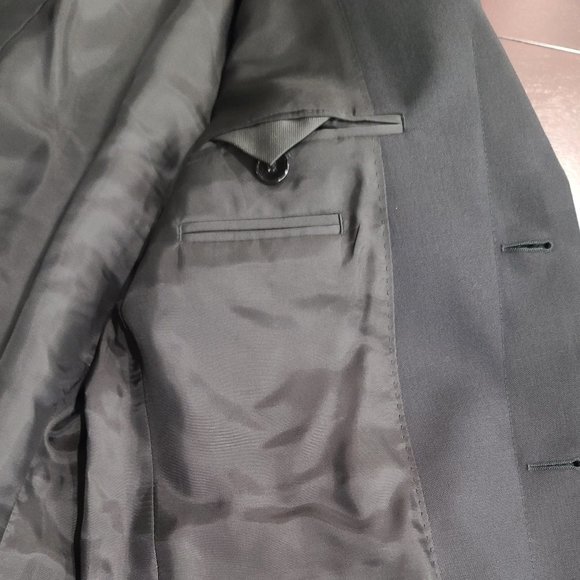 HUGO BOSS Single Breasted Virgin Wool Topcoat - Picture 8 of 9